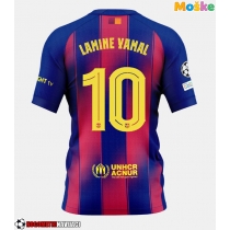Moške Nogometnih dresov Barcelona Lamine Yamal #10 Domači 2025-26 Kratki rokavi
